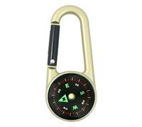 Keychain Compass - Portable Clip On Direction Indicator Device, Durablee Survival Navigation Tool With Carabiner Buckle, Lightweight Outdoor Gear Essentiall | Reliable Wayfinding Assistance For Campin