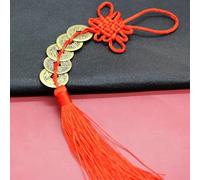 Keychain dans Gurd, porte-clés de,Bonne pièce Gourd Auto Keyring | Chinese Knot Napsel Apportez-vous bon et, décoration du festival du nouvel an printemps