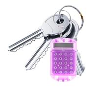 Keychain De Calculatrice : Petite Calculatrice De Poche, Pendentif De Clés D'Étudiants Uniques | Calculatrice D'anneau De Clé De Poche Électronique, Calculatrice De Chaîne De Clés À Chiffres