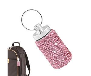 Keychain du support étanche - Dimensions compactes | Récipient en métal métallique en métal de stress | Porte de médecine médicinale portable élégante | Pilules accessoires de santé d'urgence