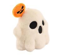 Keychain en peluche - Charme du sac d'Halloween, Pumpkin Ghost Pendant | Accessoire de petit caractère pour décoration sac à dos à main, adorable conception moelleuse avec un style confortable