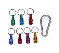 Keychain Extension Bar 7Pcs | 1 / 4in Hex Shank Fast Change Screwdriver Bit Holder | Retractable for High Altitude/Field Operations | Aluminum Alloy, Oxidation