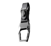 Keychain for Men Cool Anti-Lost Metal PU Leather Universal Keeper Keychains