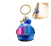 Keychain for Men Mini Light-Up - Cool Metal Keyring Bag Pendant Motorcycle