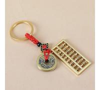 Keychain in Gurd, porte-clés de - Anneaux clés de la avec cinq empereurs pièces | Chinese Knot Napsel Apportez-vous bon et, décoration du festival du nouvel an printemps