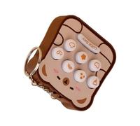 Keychain - Jouet à presser - Jouet anti-stress lumineux - Jouet à bulles portable pour soulager l'anxiété et le stress dans le TDAH - Pour adultes, , sacs à dos, lettres