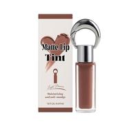 Keychain Lip Gloss - Mini Refillable Lip Gloss Bottle with Key Ring for Travel | Clear Tube with Leakproof Cap, Compact Holder for Purse, Makeup Bag, and Care