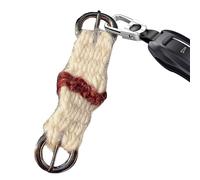 Keychain Mohair fait à la main - minuscule charme de corde en coton pour les amateurs de chevaux, transport facile avec design léger, clés décoratifs pour sac à dos, sac à main, utilisation extérieure