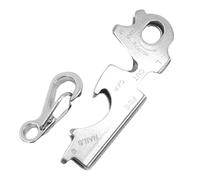 Keychain multi-outil porte-clés multi-outils | 8 en 1 outil de contrôleur en acier inoxydable, outil multi-antirouille, équipement portable de plein air pour camping de voyage