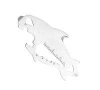 Keychain Multi Tool, Pocket Utility Gadget, Heavy Duty Clip, Multifunction Key Holder, Indoor Outdoor Home Fishing Camping Hiking Climbing Men Women Dad Everyday Carry Survival Repair 7.5x3.9x0.25cm