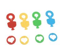 Keychain peut ouvrir l'ouvreur mignon de dessin animé multifonction ouvre d'agrumes outil d'agrumes 4pcs pour un usage quotidien