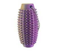 Keychain Spiky Grippie Stim 3D Course clés apaisant imprimé pour Adultes (Violet)
