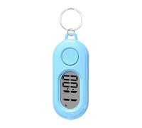 Keychain Timer - ABS + Electronic Components 64.46x27mm | Portable Digital Watch, Study Timer with LCD Screen | for Kids Cooking Baking Shower Sports Bathroom Classroom Use