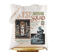 KEYCHIN Sac fourre-tout 4th Wing Brocoli Cat Xaden & Violet Fans Cadeau Quest Squad Cat Sac à bandoulière Dragon Rider Merch, 4e Escadre Tb