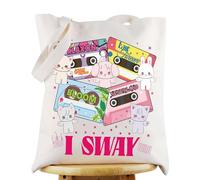 KEYCHIN Sac fourre-tout coréen Pop Music Cadeau pour amateur de musique pop Sac à bandoulière inspiré de l'album de musique Coréen Pop Band, Klaxon Tb