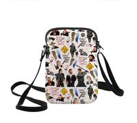 KEYCHIN TWD Sac à bandoulière pour fans de Negan Cadeaux Eeny Meeny Miny Moe Daryl Dixon Rick Grimes TWD Merchandising, Eeny Meeny Cb