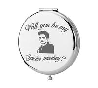 KEYCHIN Twilight Miroir de Poche Twilight Edward et Bella pour Les Fans de Will You Be My Spider Monkey - Miroir Compact pour Femmes, Filles, Adolescentes (Spider Monkey-S)