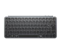 Keychron B1 Pro Clavier sans Fil 2.4 GHz, AZERTY Français, Programmez avec ZMK/Launcher, Frappe Silencieuse, 1 200 Heures d'Autonomie, Clavier Ergonomique pour Mac, Windows et Linux - Gris sidéral