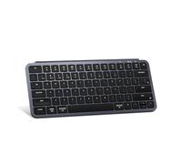 Keychron B1 Pro Clavier sans fil Bluetooth 2,4 GHz pour Mac Windows Linux Gris