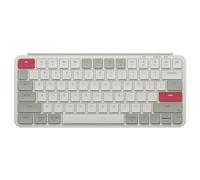 Keychron B1 Pro Clavier sans fil Bluetooth 2,4 GHz pour Mac Windows Linux Rouge rétro