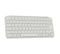 Keychron B1 Pro Clavier sans Fil Ultra-Mince avec ZMK Customization - pour Mac & Windows - Capuchons de Touches concaves - Silicone de Protection - Bluetooth 5.2 - Blanc Ivoire - 77 Touches