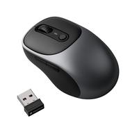 Keychron BM24 Souris sans fil avec micro interrupteur silencieux Gris métal