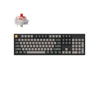Keychron C2 Pro QMK/VIA Clavier mécanique avec câble, QWERTY US, RGB LED, Red Keychron K Pro Hot-Swap C2P-M1