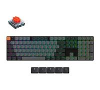 Keychron Clavier K5 QMK RGB V2 avec interrupteur rouge