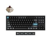 Keychron Clavier mécanique Q3 Ultra 8K TKL, fréquence d'interrogation 8 000 Hz, 2,4 GHz, Bluetooth, compatible avec câble, boîtier en aluminium CNC, compatible avec hot swap, cache-touches OSA Double