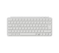 Keychron Clavier sans fil B1 Pro ultra slim 75% disposition italienne ISO QWERTY, configurable ZMK, tase en PBT, 3 modes 2,4 GHz/Bluetooth/filaire, compatible avec Windows/Mac, blanc ivoire