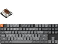 Keychron K1 Max QMK/VIA Wireless Clavier mécanique, QWERTY Layout US - Gateron Low Profile 2.0 Brown K1M-A3