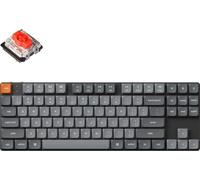 Keychron K1 Max QMK/VIA Wireless Clavier mécanique, QWERTY Layout US - Gateron Low Profile 2.0 Red K1M-A1
