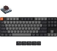 Keychron K1 QMK Clavier mécanique sans fil (version 6) QWERTY US, RGB Hot-Swappable, Switch Brown K1X-H3