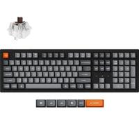 Keychron K10 Max QMK Kabelloss Clavier mécanique, échangeable à chaud, QWERTY US Layout, RGB, Keychron Super Brown K10M-H3
