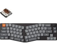 Keychron K11 Max QMK/VIA Clavier mécanique sans fil QWERTY US, LED blanche, Low Profile Switch Brown K11M-A3