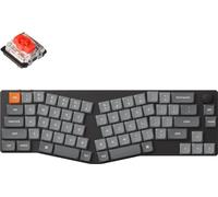 Keychron K11 Max QMK/VIA Clavier mécanique sans fil QWERTY US, LED blanche, Low Profile Switch Red K11M-A1