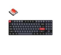Keychron K13 Pro QMK/VIA Clavier mécanique personnalisé sans fil ultra-mince Rétroéclairage RGB remplaçable à chaud Commutateur rouge Gateron