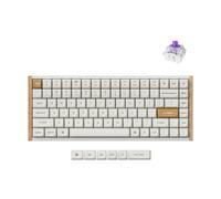 Keychron K2 HE Clavier personnalisé sans fil à déclenchement rapide avec effet Hall Gateron Interrupteur magnétique double rail 2,4 GHz QMK Bluetooth 5.2 RVB Compatible avec Mac Windows Linux