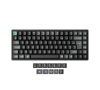Keychron K2 Ultra 8K Clavier Mécanique Gaming sans Fil AZERTY 75%, 8 000 Hz, 2,4 GHz/Bluetooth 5.2/Type-C, Molette, RGB Personnalisable, PBT OSA, Switches Rouges Apex Hot-Swap, Mac/Windows/Linux
