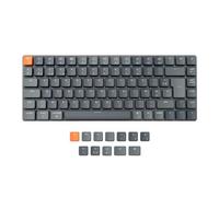 Keychron K3 Clavier mécanique sans Fil Ultra-Mince, 75% Design Clavier Bluetooth/USB avec rétro-éclairage RGB, Interrupteur Optique Marron Bas Profil remplaçable à Chaud pour Mac Windows