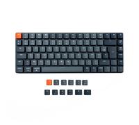 Keychron K3 Clavier mécanique sans Fil Ultra-Mince, Clavier Bluetooth/USB 75% Design avec rétro-éclairage Blanc, commutateur Optique Marron à Bas Profil remplaçable à Chaud pour Mac Windows