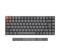 Keychron K3 Max 75% Mise en Page Clavier Mécanique sans Fil Personnalisé, 2.4 GHz Bluetooth Cable Connection QMK Programmable, Cadres en Aluminium Gateron Rouge Switch pour Mac/Windows/Linux
