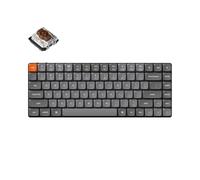 Keychron K3 Max QMK/Via Clavier Mécanique sans Fil, 75% Layout programmable, RGB LED, Gateron Brown Switch Hot-Swap, Cadre en Aluminium Bluetooth/USB-C Clavier de Jeu Filaire pour Mac Windows Linux