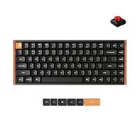 Keychron K3 Max QMK/VIA Clavier mécanique sans fil - Programmable, 2,4 GHz/Bluetooth/USB-C, cadre en bois, Gateron Hot-Swap, commutateurs rouges pour Mac et Windows - Disposition QWERTY US