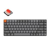 Keychron K3 Max QMK/VIA clavier Universel USB + RF Wireless + Bluetooth Gris