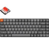 Keychron K3 Max QMK/VIA Wireless Clavier mécanique, QWERTY Layout US - Gateron Low Profile 2.0 Red K3M-A1