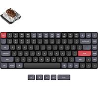 Keychron K3 Pro Ultra-Slim QMK/VIA Wireless Clavier mécanique, Macro programmable 75% Disposition de rétroéclairage blanc avec Gateron G Pro Brown Switch PBT keycap pour Mac Windows Linux