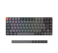 Keychron K3 QMK Clavier Mécanique sans Fil Ultra-Fin, Disposition 75% Programmerbar, Hot-Swap Commutateurs Banane, Rétroéclairage LED RVB, Bluetooth pour Mac/Windows/Linux, Disposition FR - Version 3