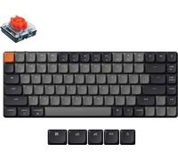 Keychron K3 QMK/VIA Kabelloss Clavier mécanique version 3, RGB LED, Hot-swap, Keychron Low Profile 2.0 Red Switch K3X-H1