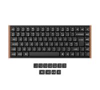 Keychron K3 Ultra 8K 75% Slim Clavier Mécanique sans, 2.4 GHz/Bluetooth/Filaire, Touches PBT OSA, RGB Personnalisable, Marron Switch Hot-Swap pour Mac/Windows/Linux(Disposition AZERTY)